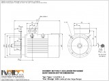 1LG4208-2,6 IMB5 (large flange) dimensions