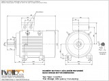 1LG4258-2 IMB3 (foot-standing) dimensions