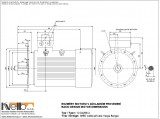1LG4288-2 IMB5 (large flange) dimensions