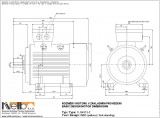 1LG4313-2 IMB3 (foot-standing) dimensions