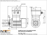 1MJ607 IMB14FT (small flange) dimensions